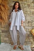 Larc Poet Blouse White